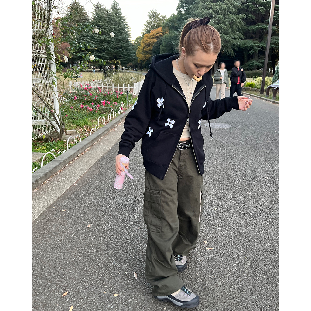 カーゴジップワイドパンツ | ファッション通販サイト NUGU