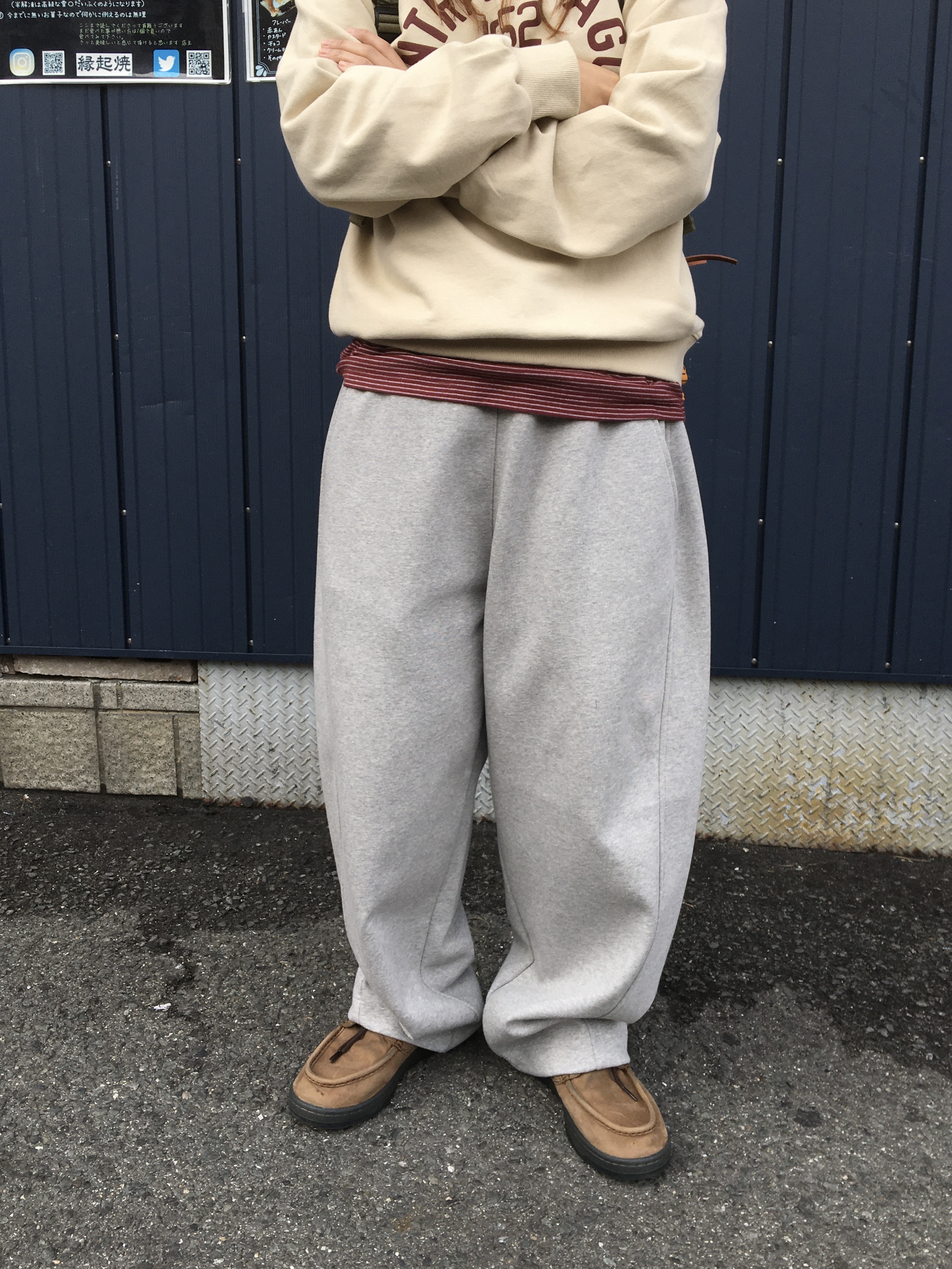 Velva Sheen スウェットパンツ S クリーム色 ヴィンテージスウェットパンツ(4color) | ファッション通販