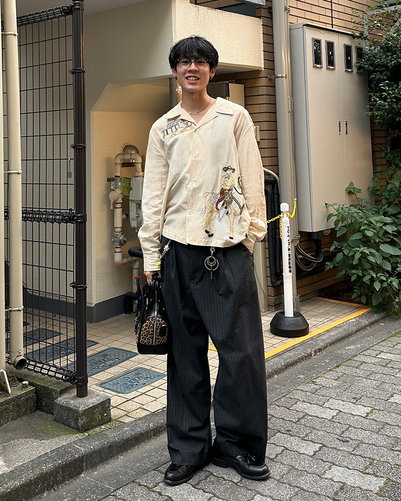 KNIGHTS BRIDGE ナイツブリッジツータックブラックワイドスラックス kiryuyrik - SharringWideTuckSlacks / ワイドタックスラックス