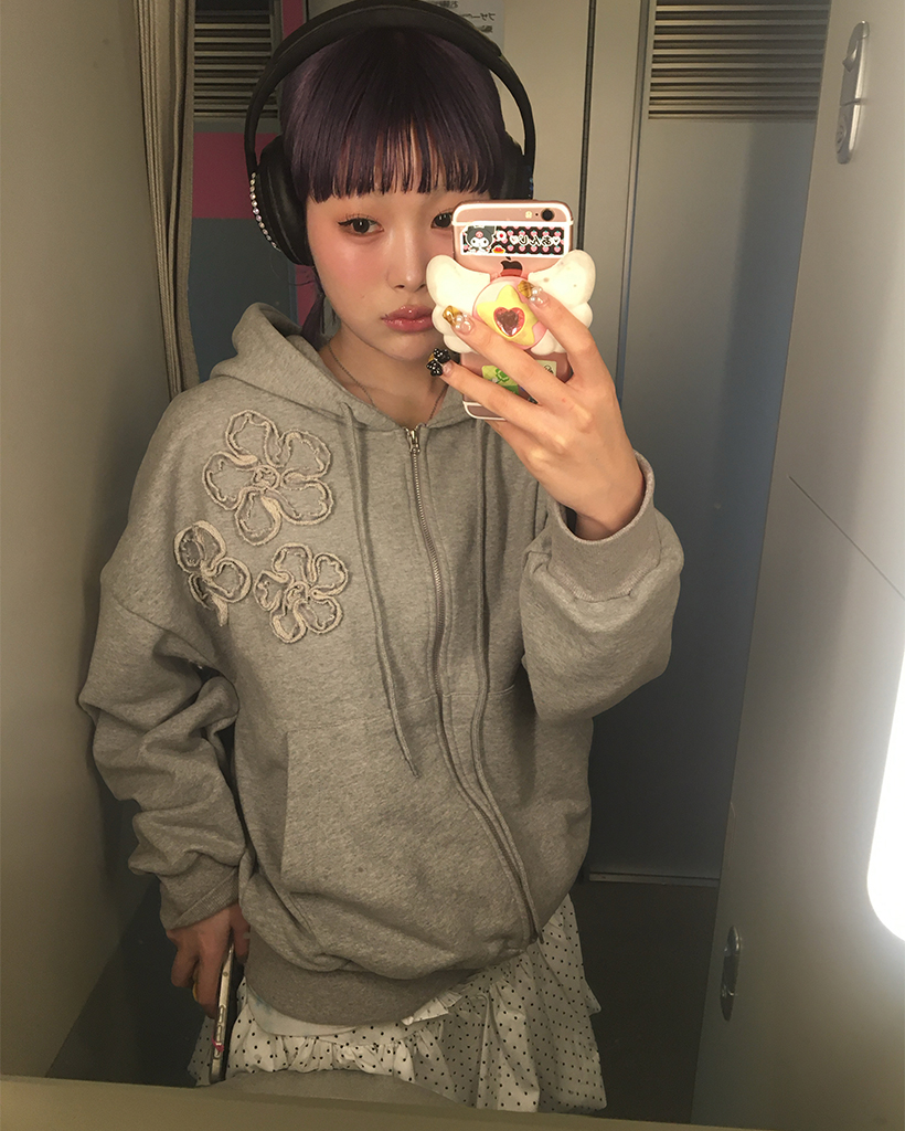 [BEST 50] [秋再入荷]デイジーポイントジップパーカー