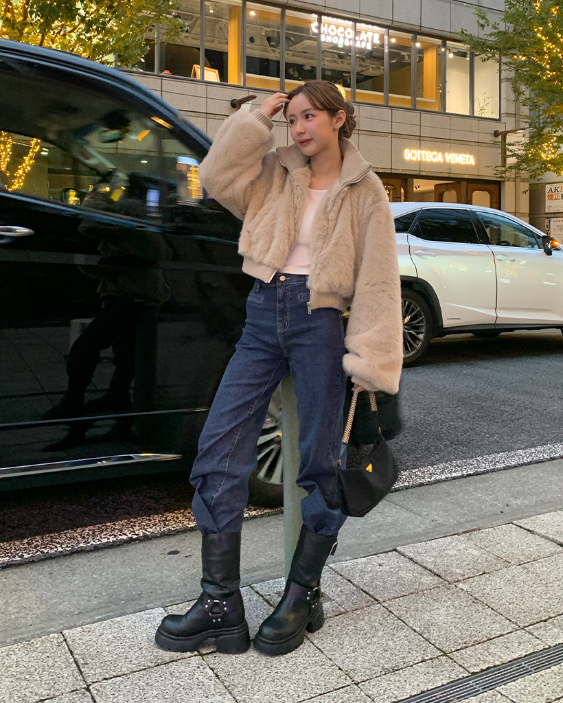 ポケットデニムブーツカットパンツ | ファッション通販サイト NUGU