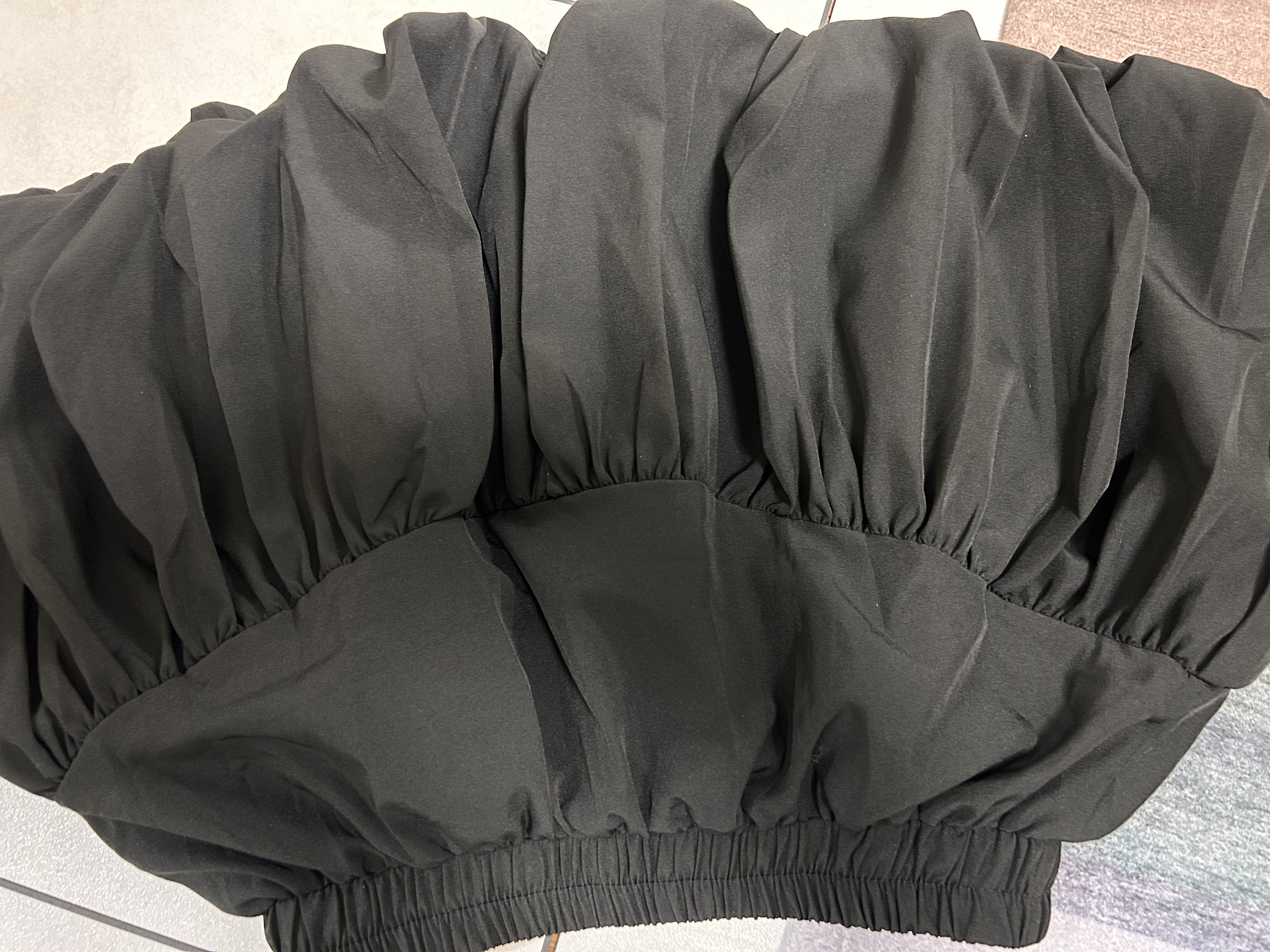 切替ギャザーバルーンミニスカート(2color) | ファッション通販サイト NUGU