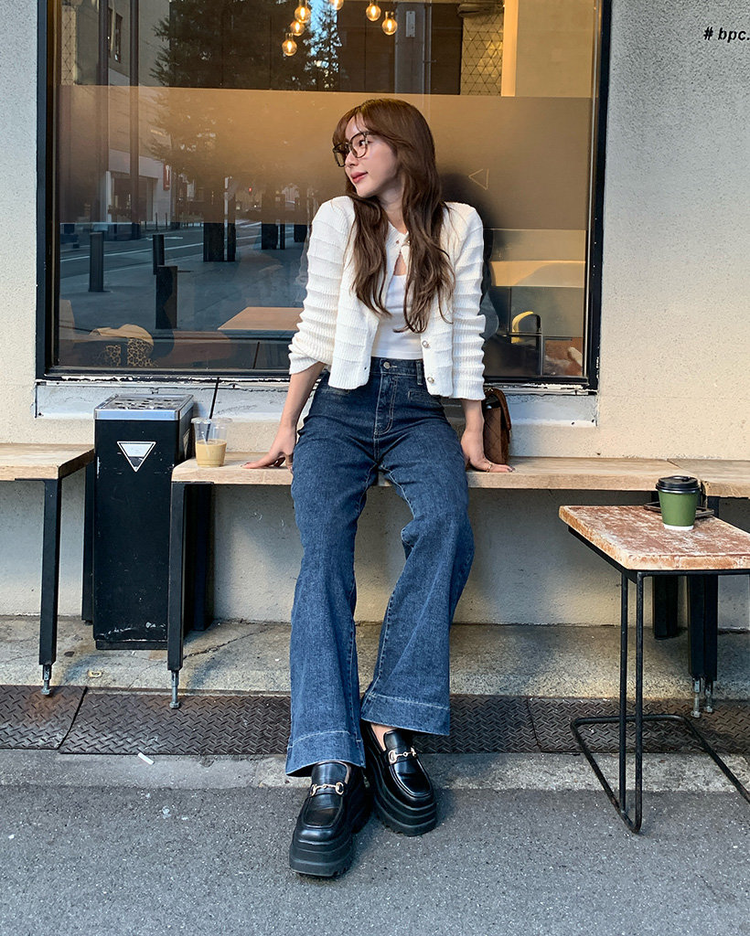 ポケットデニムブーツカットパンツ | ファッション通販サイト NUGU