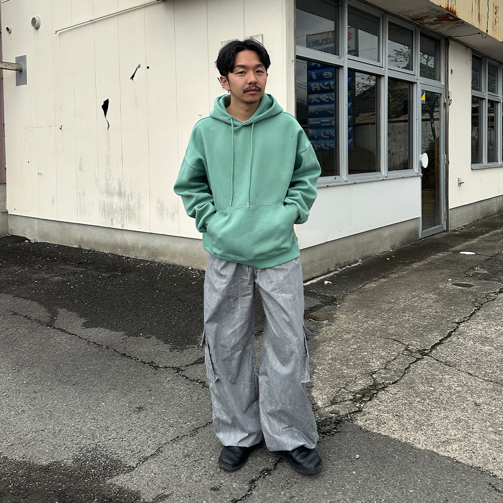 プレーンカラーフードパーカー | ファッション通販サイト NUGU