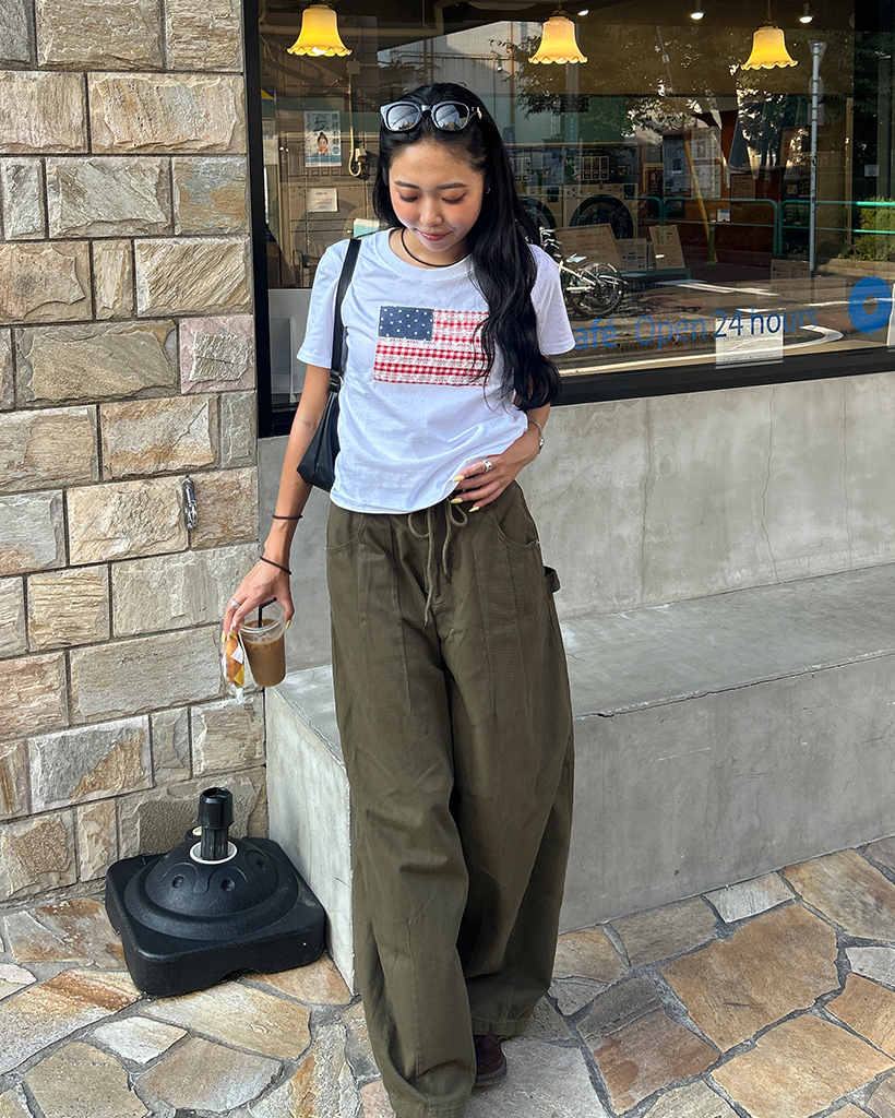 日本未*関送込*ARISEISM*トラペーズネック/クロップド Tシャツ I LOVE TREASURE クロップド Tシャツ（BLACK） – YGEX OFFICIAL SHOP