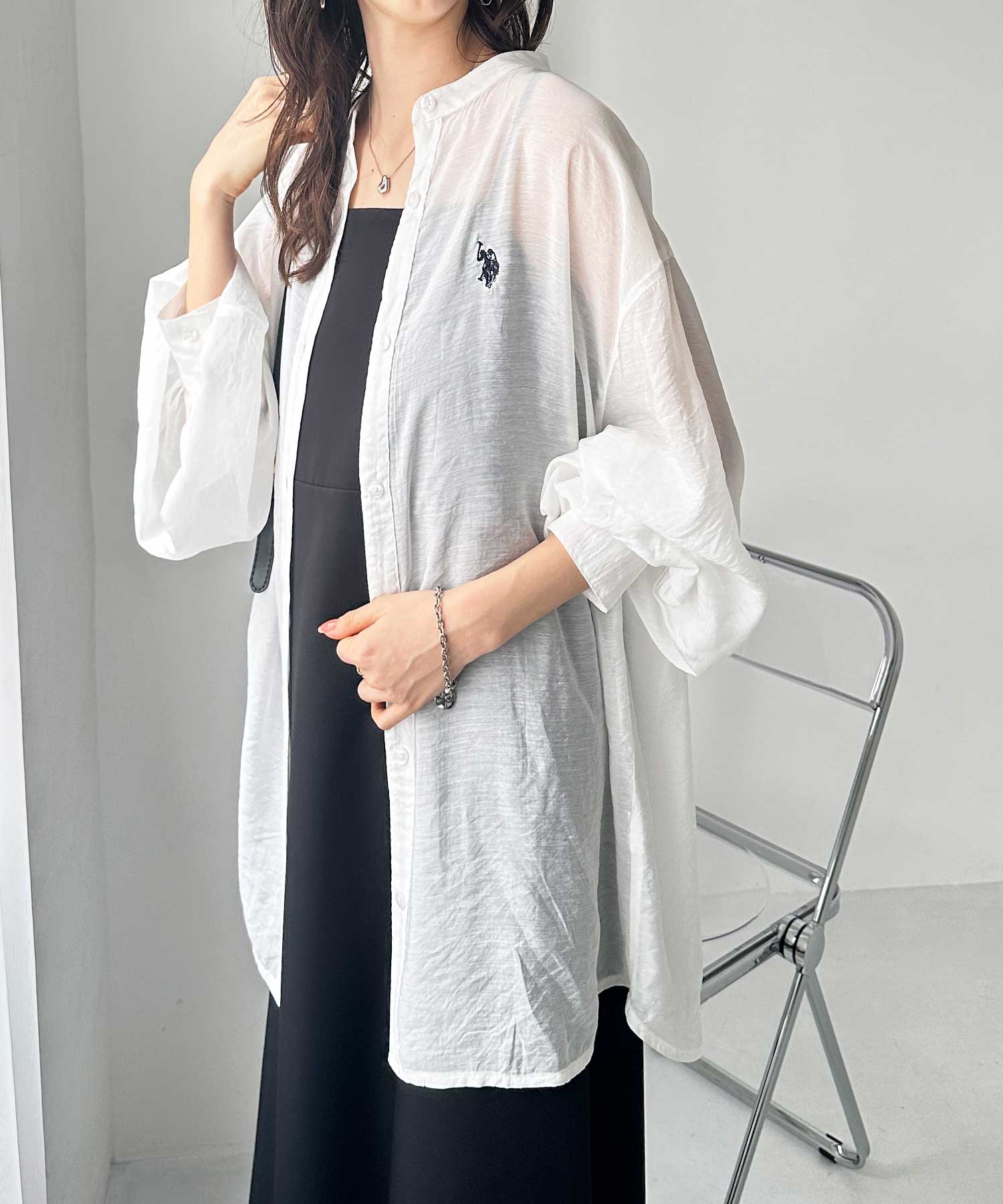 GeeRA別注【U.S. POLO ASSN.】春夏 にぴったり！バンドカラー