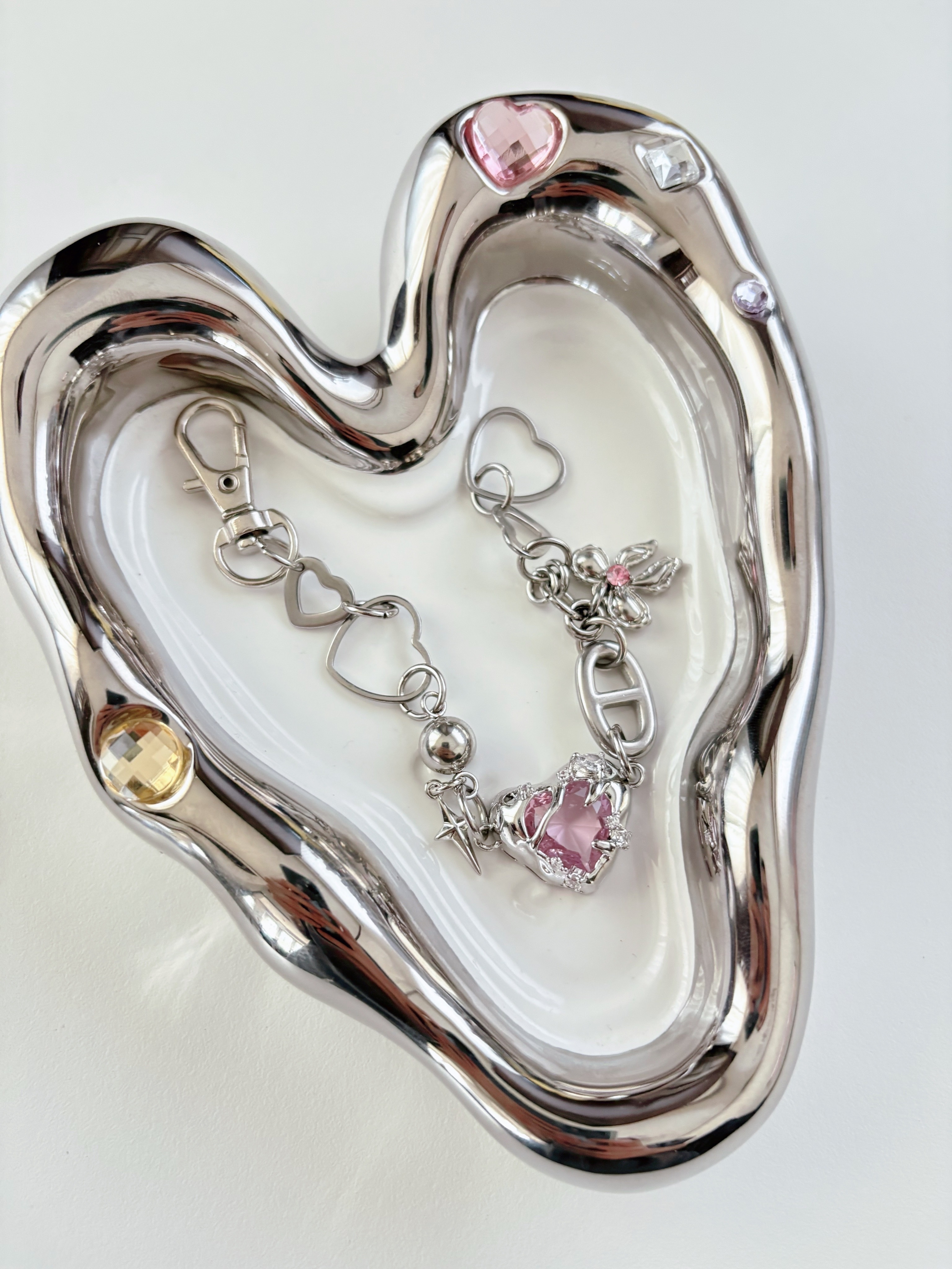 ピンクハートブレスレット | ファッション通販サイト NUGU