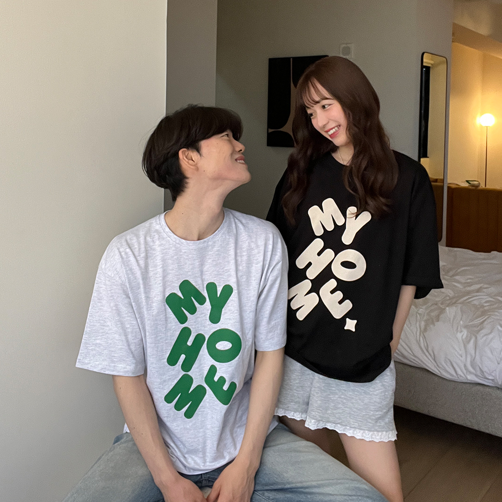 [UNALLOYED] 韓国☆ユニセックス☆MUSHROOM T SHIRT ユニセックス) MY HOME 半袖Tシャツ | ファッション通販サイト NUGU