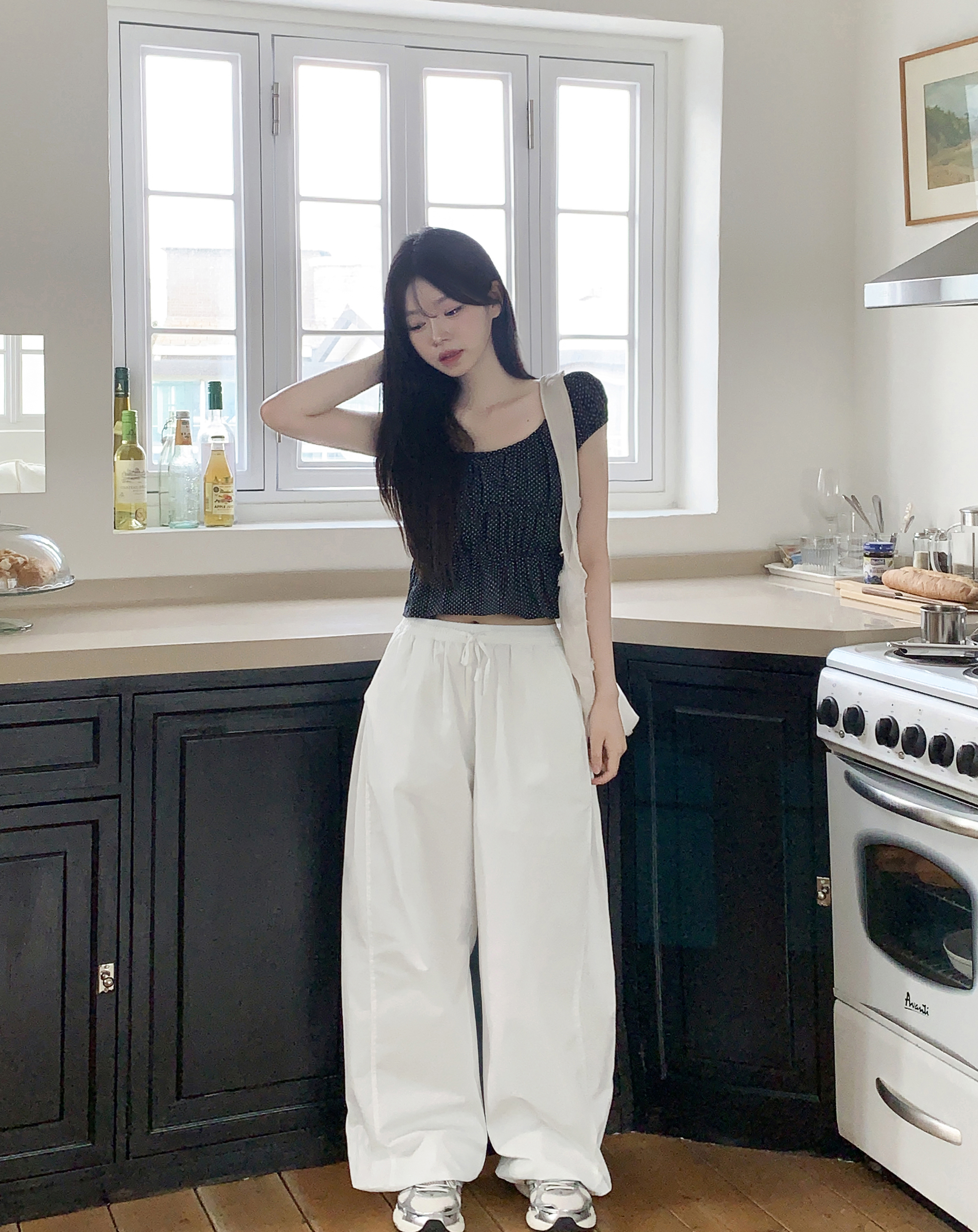 2way]フリルドットブラウス | ファッション通販サイト NUGU