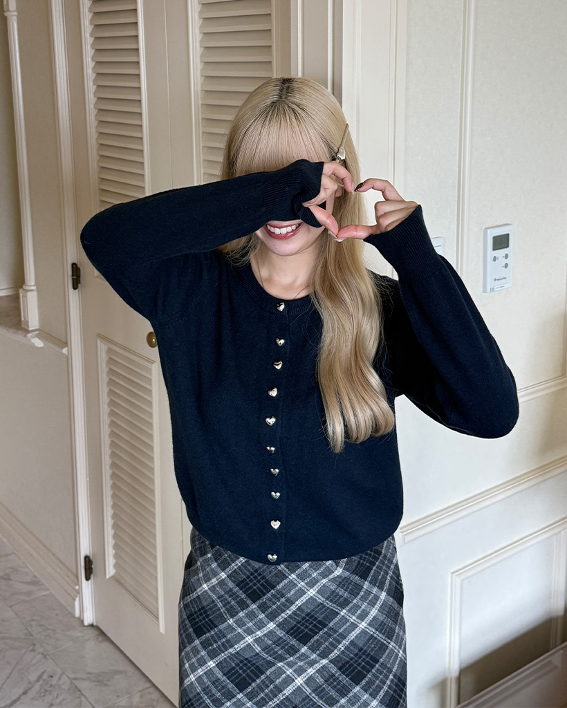 シルバーハートポイントヘアピン | ファッション通販サイト NUGU