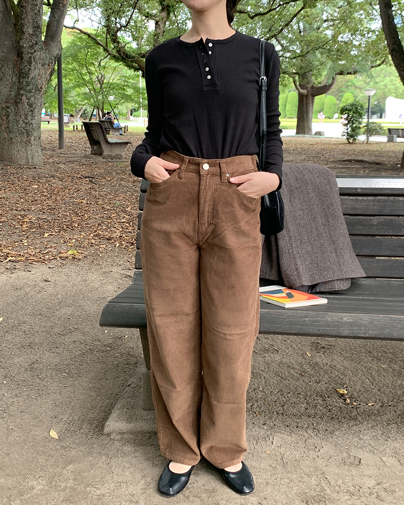 ストレートフィットコーデュロイパンツ | ファッション通販サイト NUGU