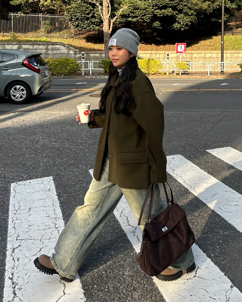 ヒゲウォッシュポイントワイドデニムパンツ | ファッション通販サイト NUGU