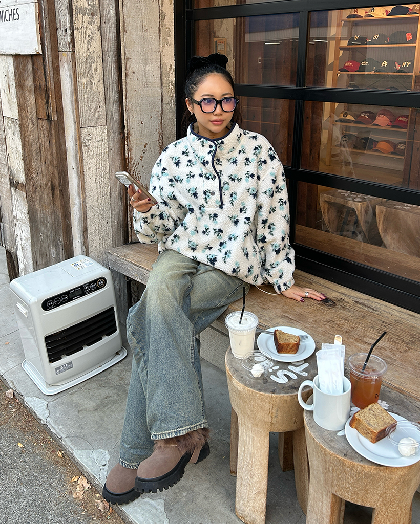 ヒゲウォッシュポイントワイドデニムパンツ | ファッション通販サイト NUGU