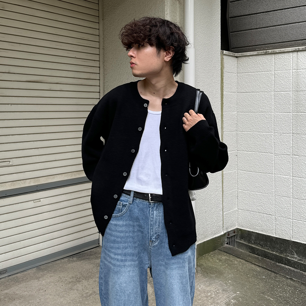 ウールラウンドカーディガン | ファッション通販サイト NUGU