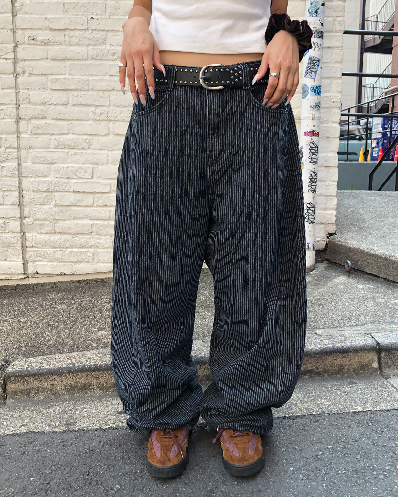 THE ROW☆25SS HYPNOSTA ストライプ コットン パンツ S LADIES Hypnostaコットン製パンツ ホワイト – The Row