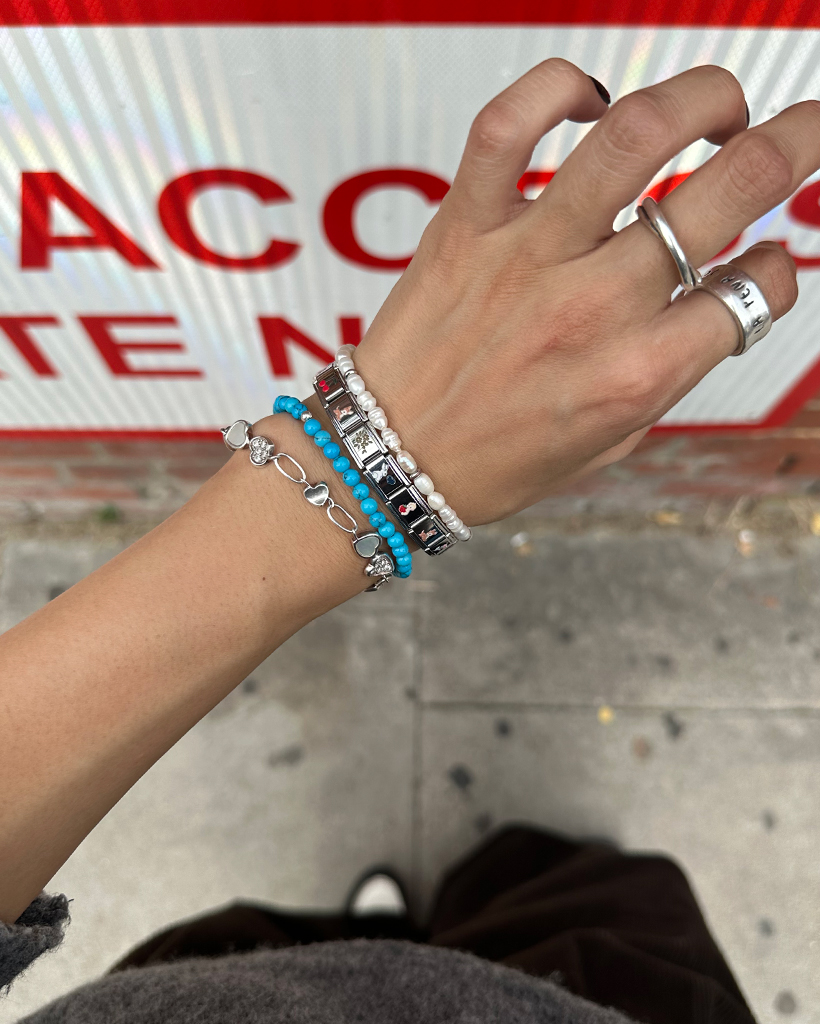 シャンテクレール　ブレスレット　ターコイズブルー シャンテクレール ブレスレット ターコイズブルー ターコイズ