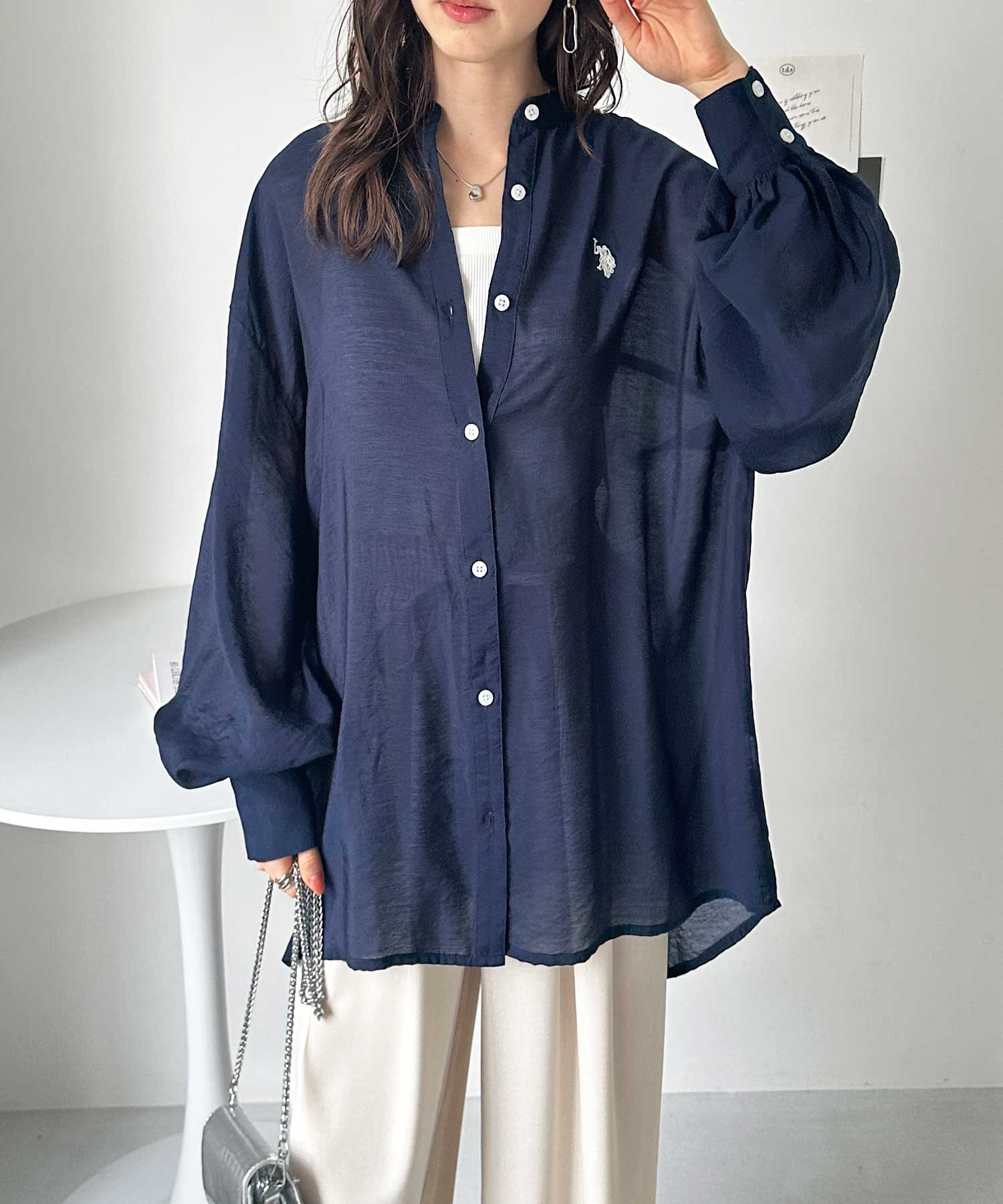 US Polo 1890s 激レアペイント GeeRA別注【U.S. POLO ASSN.】春夏 にぴったり！バンドカラー