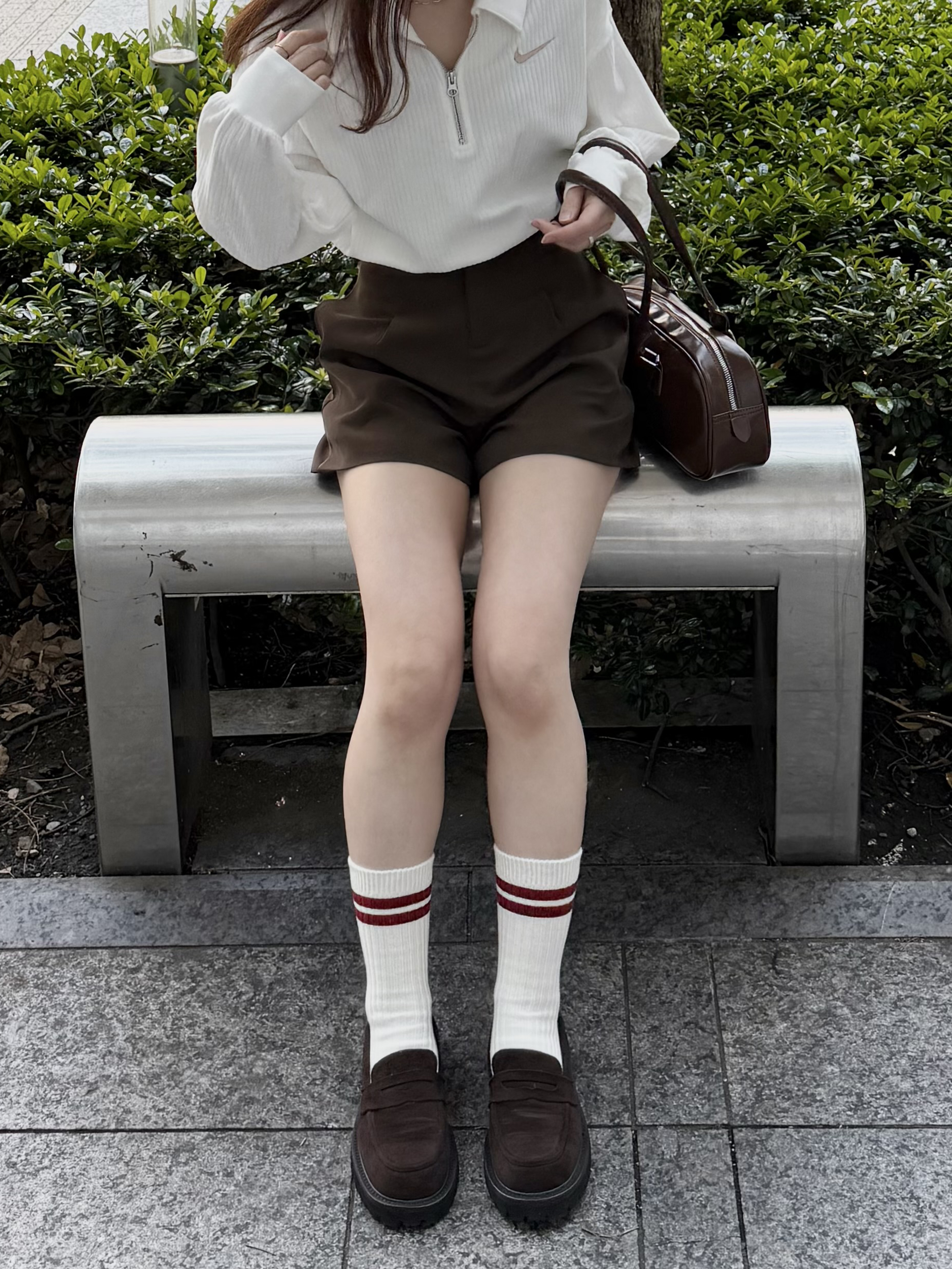 マスオページ カジュアル2本ラインソックス | ファッション通販サイト NUGU