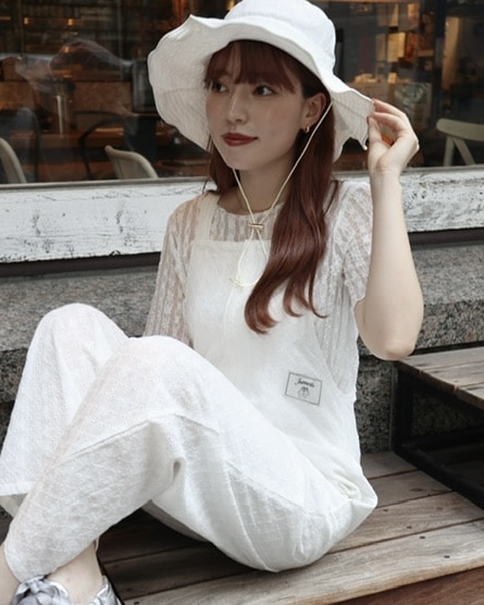 ラインフラワートップ | ファッション通販サイト NUGU