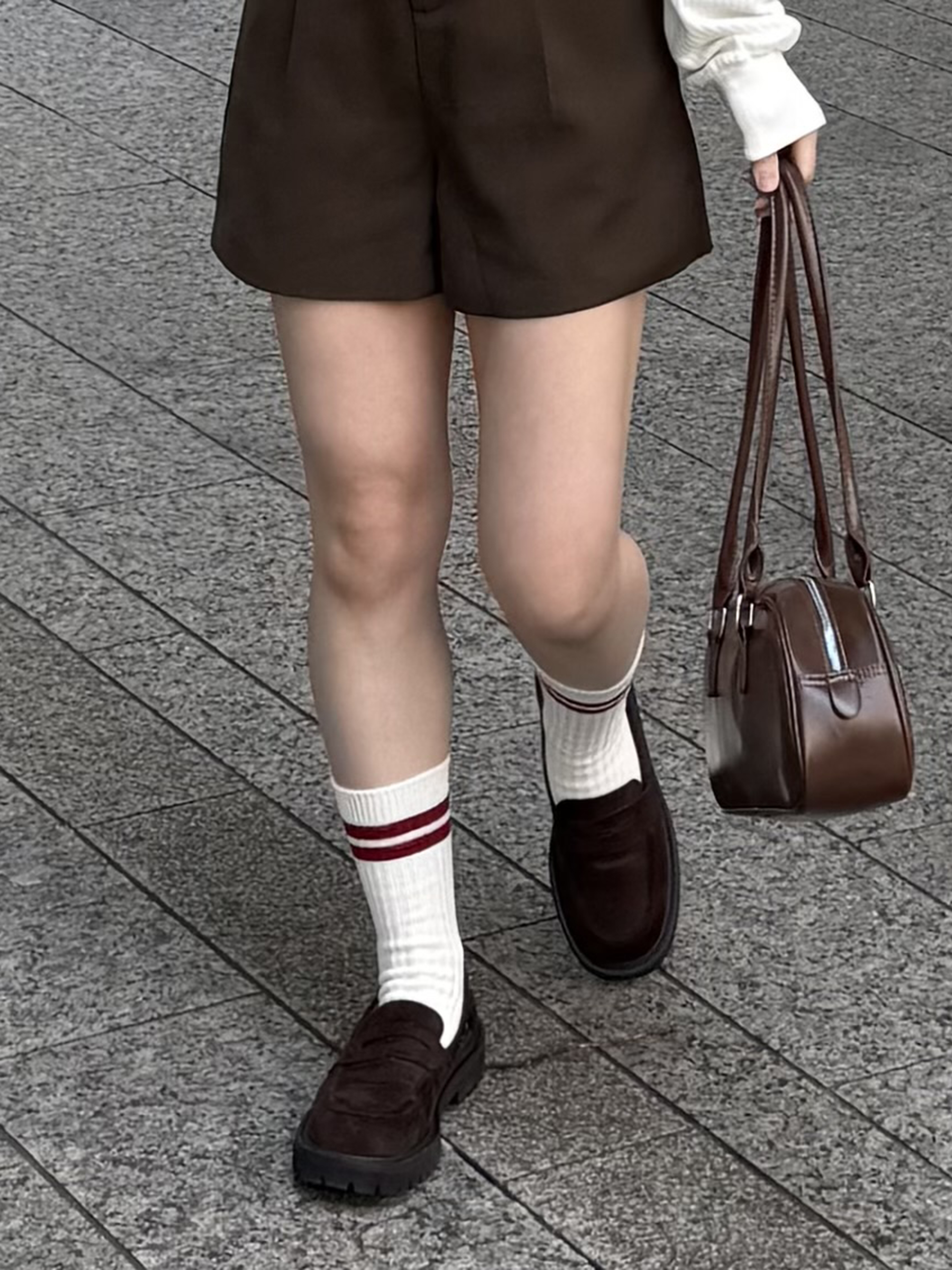 カジュアル2本ラインソックス | ファッション通販サイト NUGU