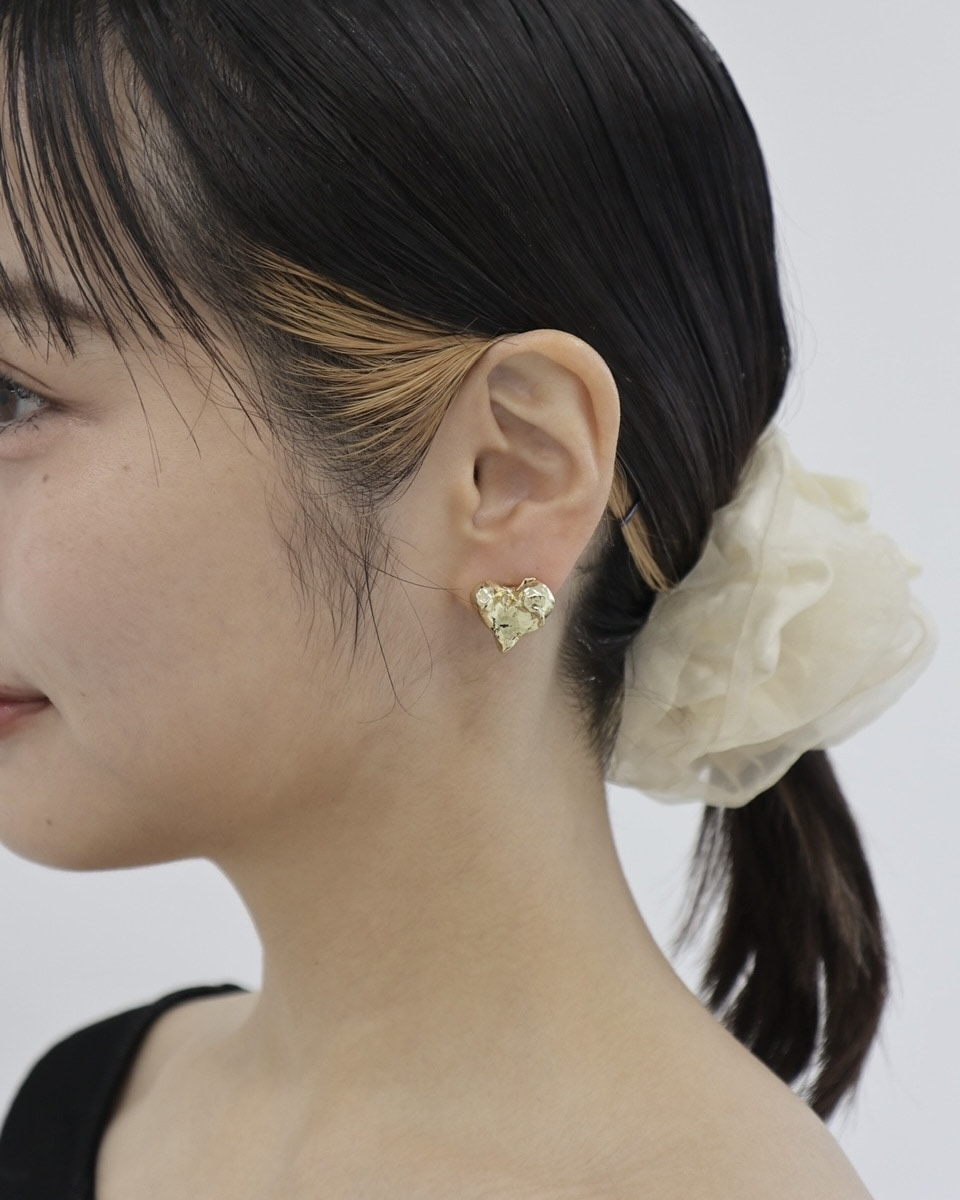 ririさま専用✨ ハート ニュアンス ピアス | ファッション通販サイト NUGU