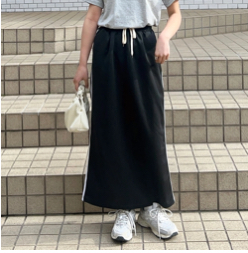 サイドライントラックスカート | ファッション通販サイト NUGU