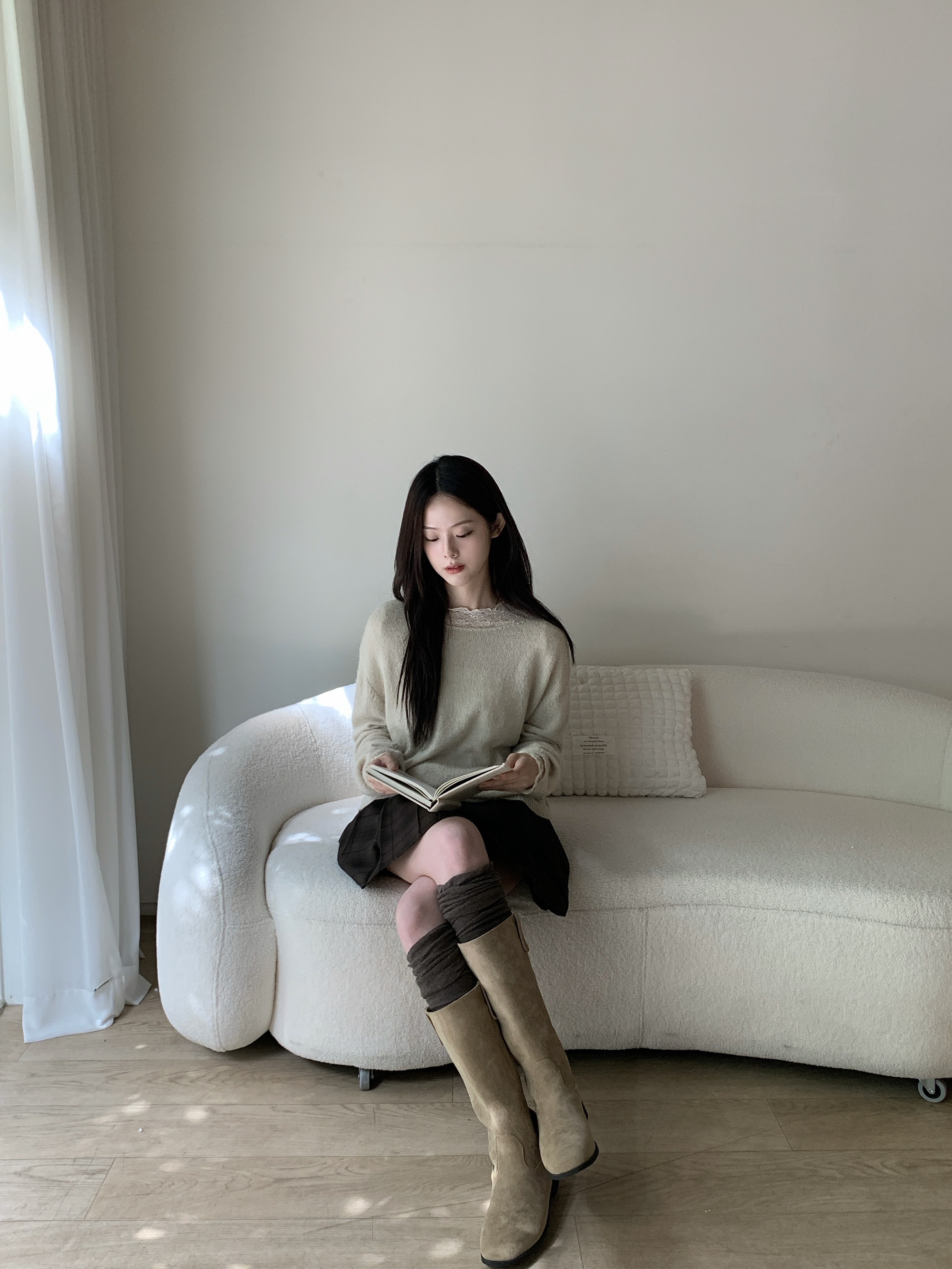 [Influencer pick] Evernon lace see-through t-shirt