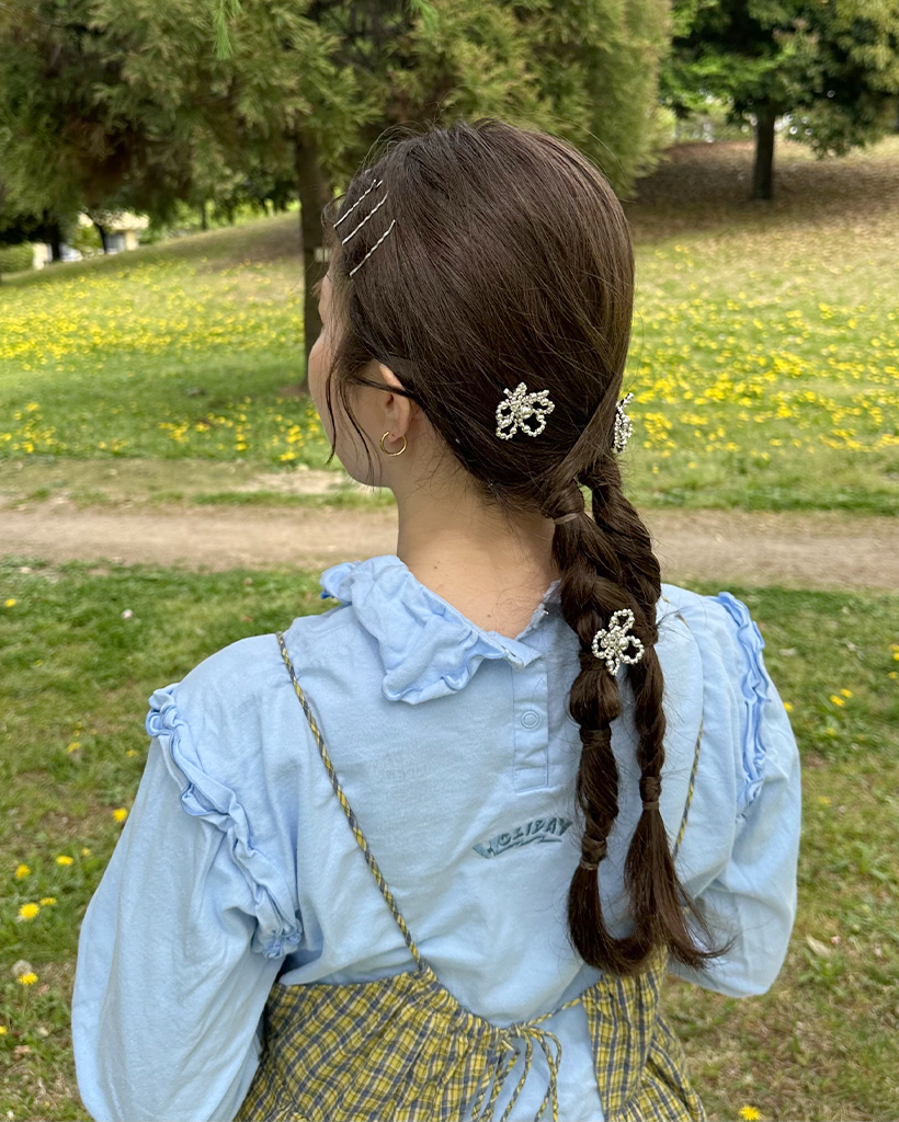 ヘアゴム No.31 ヘアゴム カット 約1m 2mm ハンドメイド 手芸 材料 ヘア