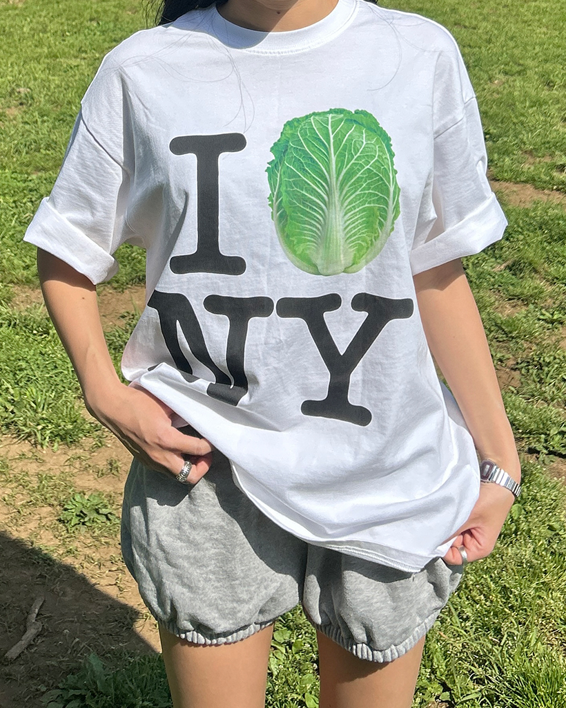 ハクサイNYビックハーフTシャツ