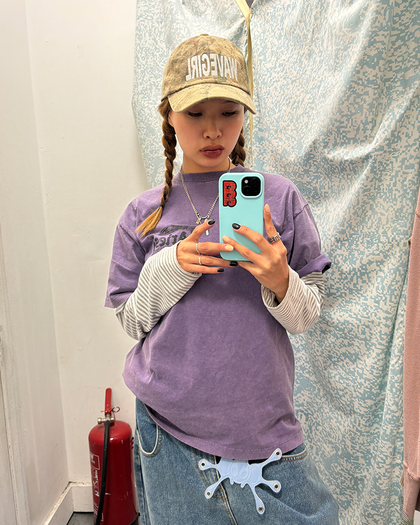 帽子 modgle WAVEGIRLステッチツリーパターンキャップ | ファッション通販サイト NUGU