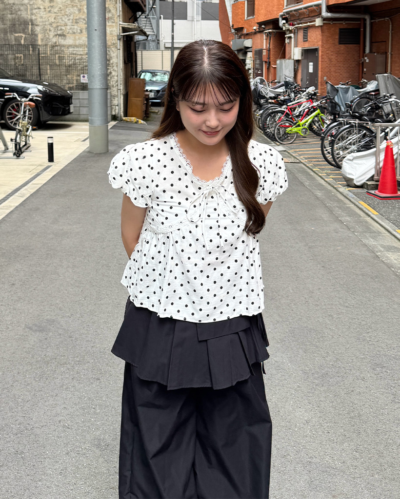 【THEAIRTOWN】ギャザー フリル スカート レイヤード パンツ◆ THEAIRTOWN】プリーツ スカート レイヤード フリル パンツ