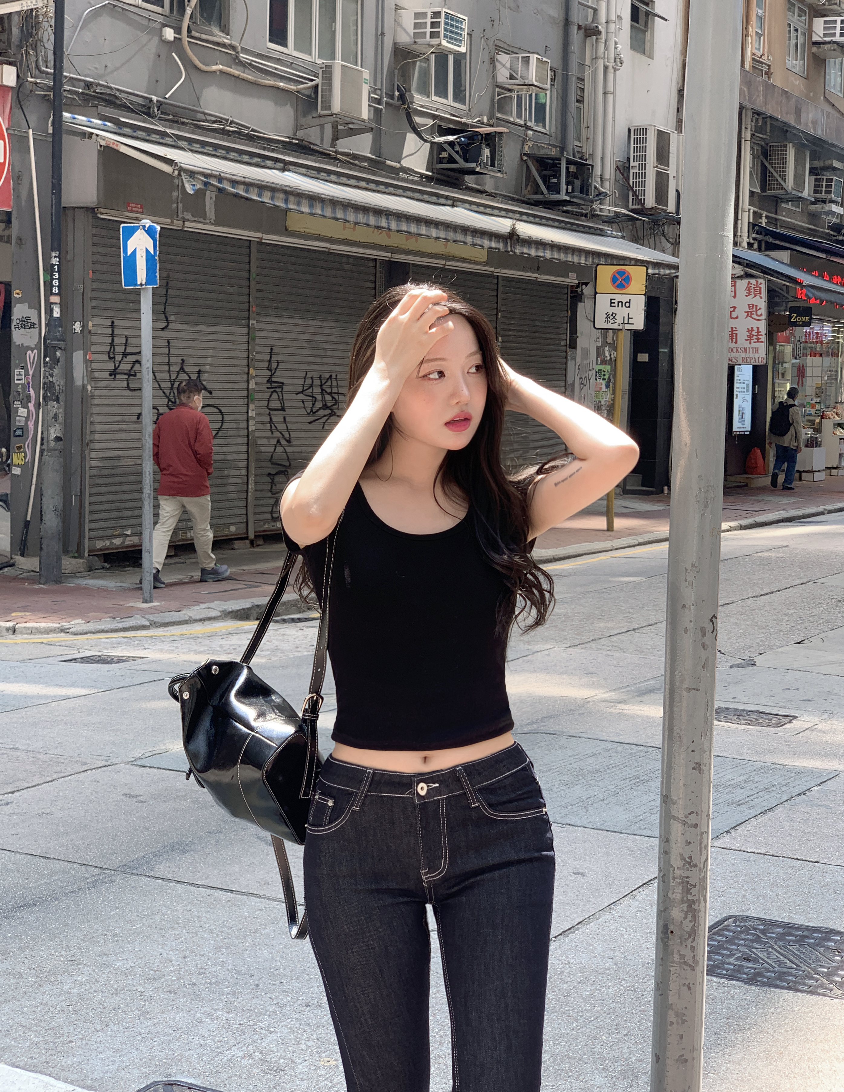 ローデニムステッチブーツカットパンツ | ファッション通販サイト NUGU