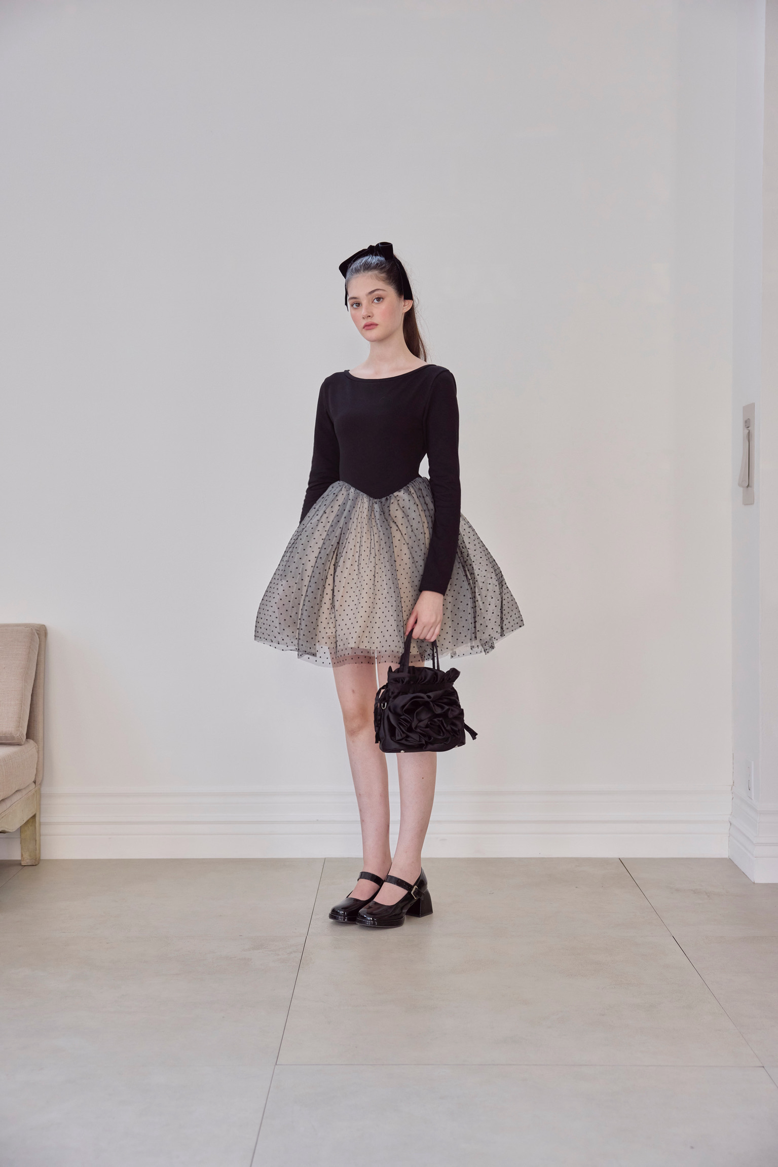 ワンピース Ballerina tulle mini one-piece Treat Ürself spring/summer collection 2023 Ballerina series