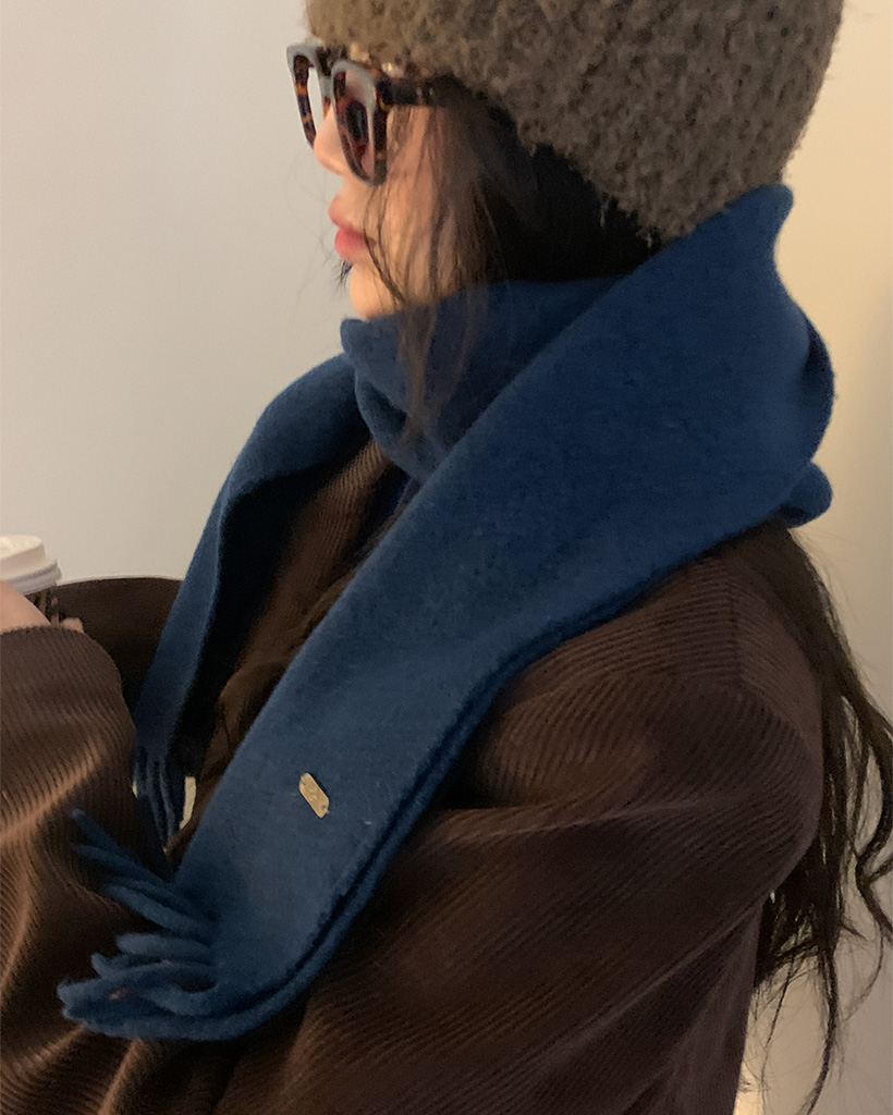 ウールマフラー