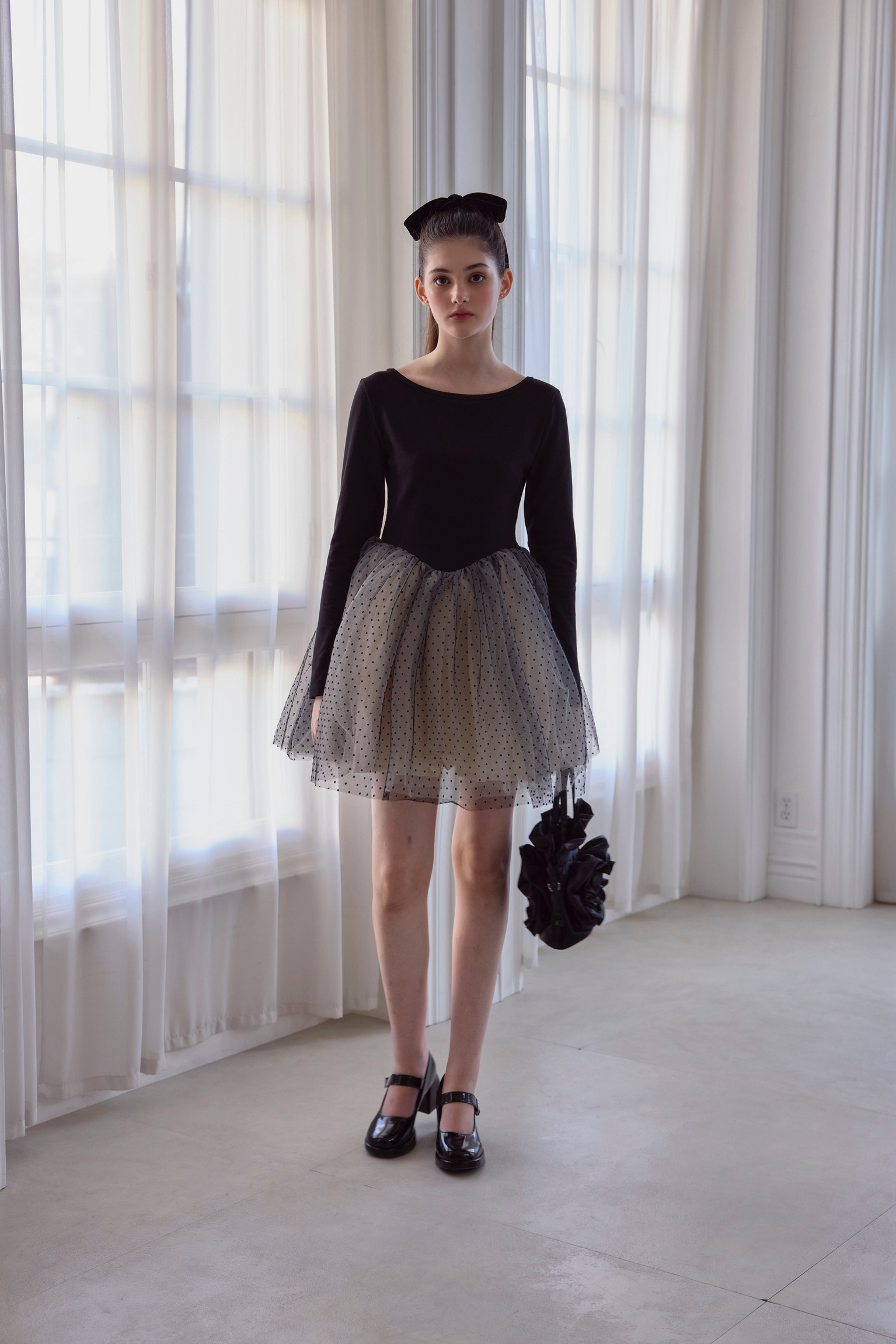 ワンピース Ballerina tulle quilting one-piece Ballerina