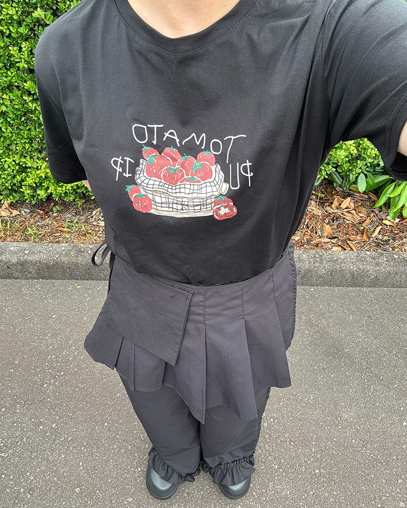 トマトプリント半袖Tシャツ | ファッション通販サイト NUGU