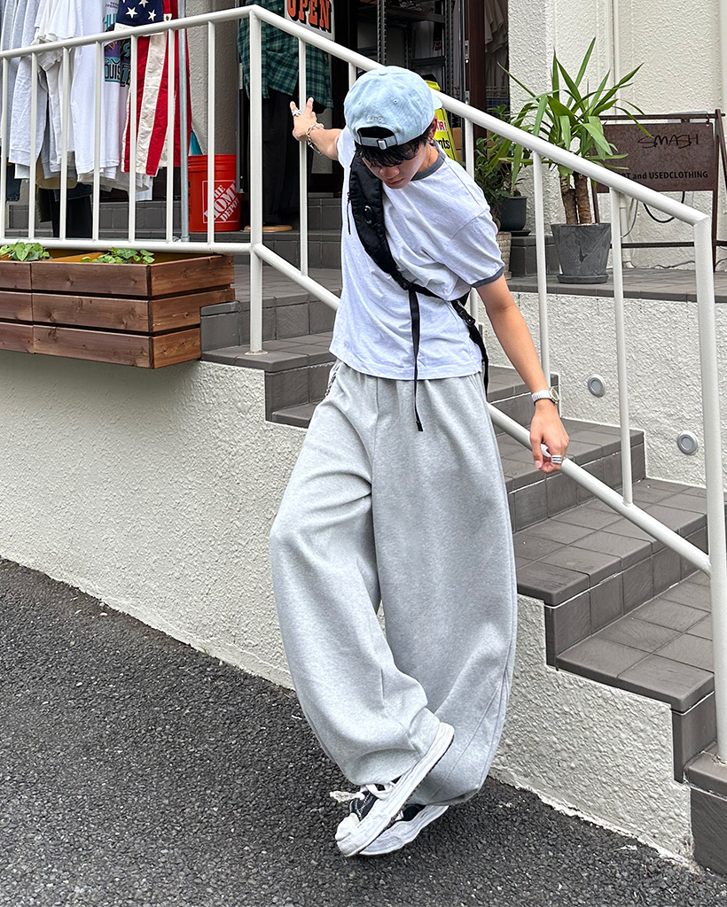 【JEMUT】★23SS★全5色★Curved ワイドバルーンパンツ JEMUT】☆21AW☆Scone ワイドバルーンパンツ (秋冬バージョン