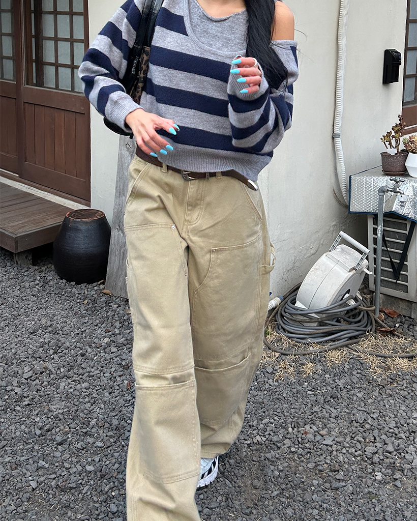 ダブルニーカーペンターパンツ | ファッション通販サイト NUGU