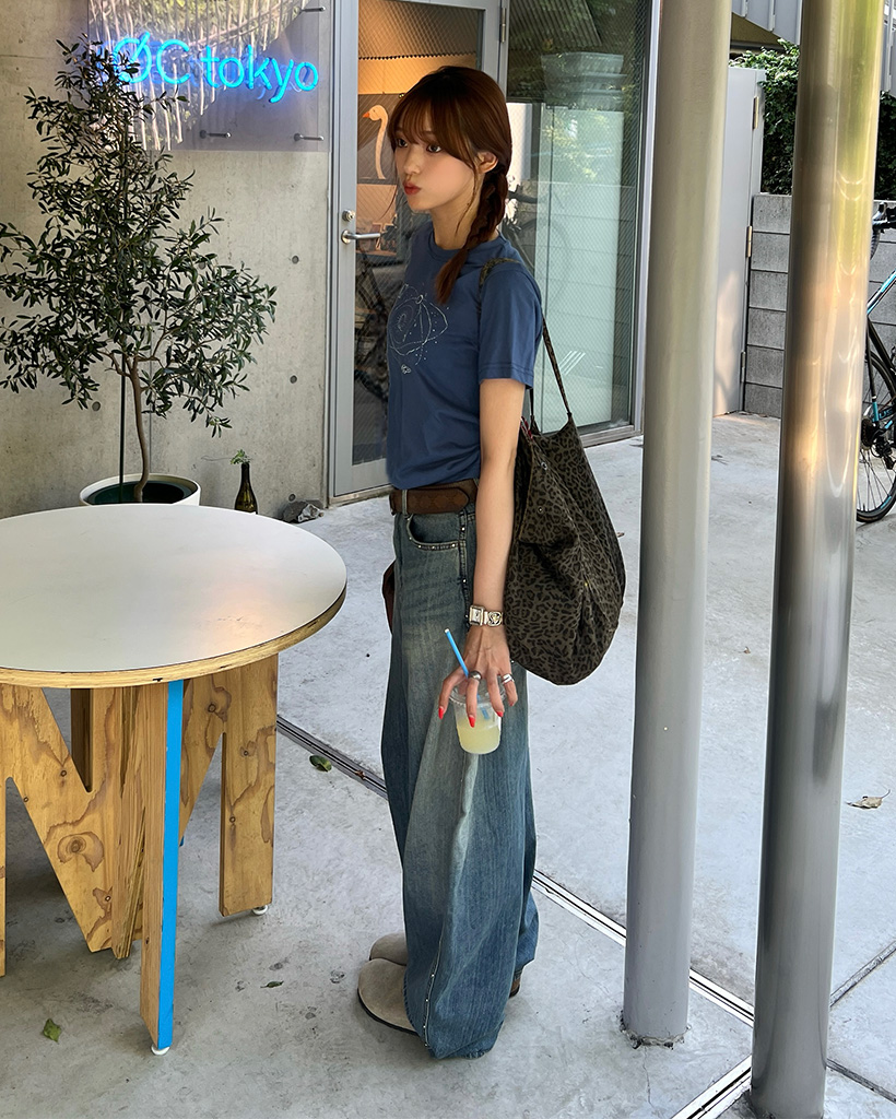 りん♠︎様 配色ラインデニムパンツ – FACE SANS FARD