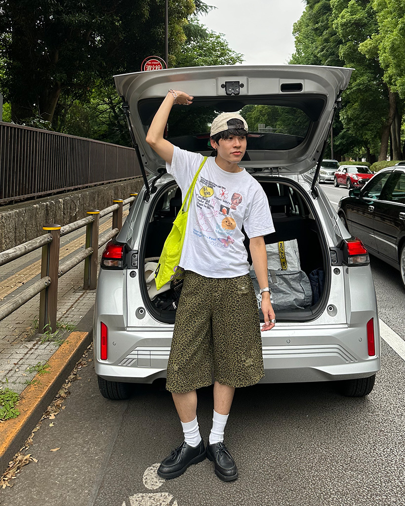 【PRIME MEMBERS】Leopard Bermudaレオパード バミューダ パンツ レオパードバミューダパンツ | the BG