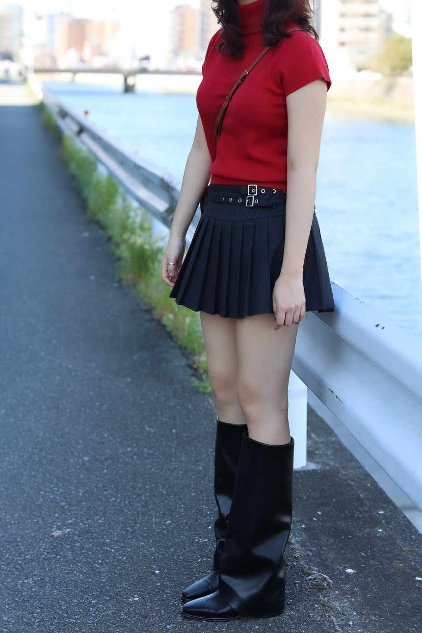 melt the lady オーバーカフスロングブーツ 23cm melt the lady オーバーカフスロングブーツ 23cm
