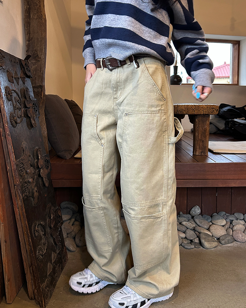 ダブルニーカーペンターパンツ | ファッション通販サイト NUGU
