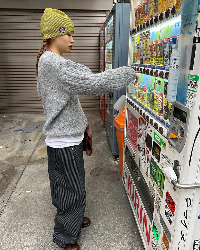 via j ケーブルニット CANAL JEAN（キャナルジーン）の「via j(ヴィアジェイ) ケーブルニット