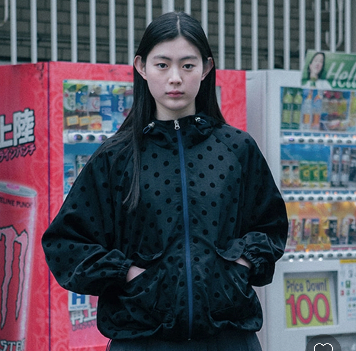 ジャケット・アウター OHESHIO dot frill hooded windbreaker IMG_9107.jpeg