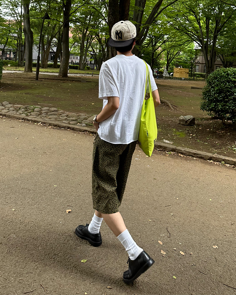 ユニセックス）レオパードバミューダパンツ | ファッション通販