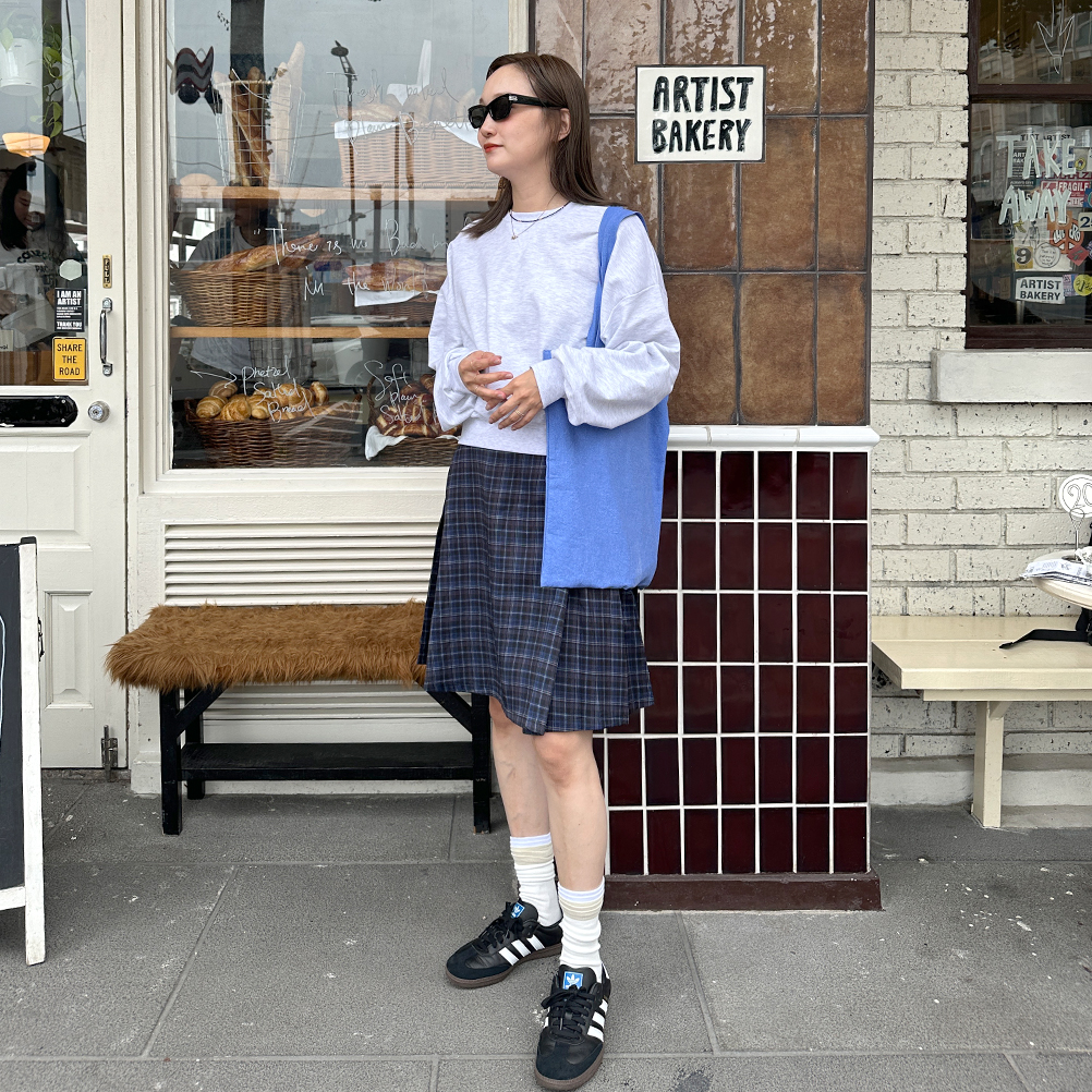 ☆みぃ☆ チェックミディスカート | ファッション通販サイト NUGU