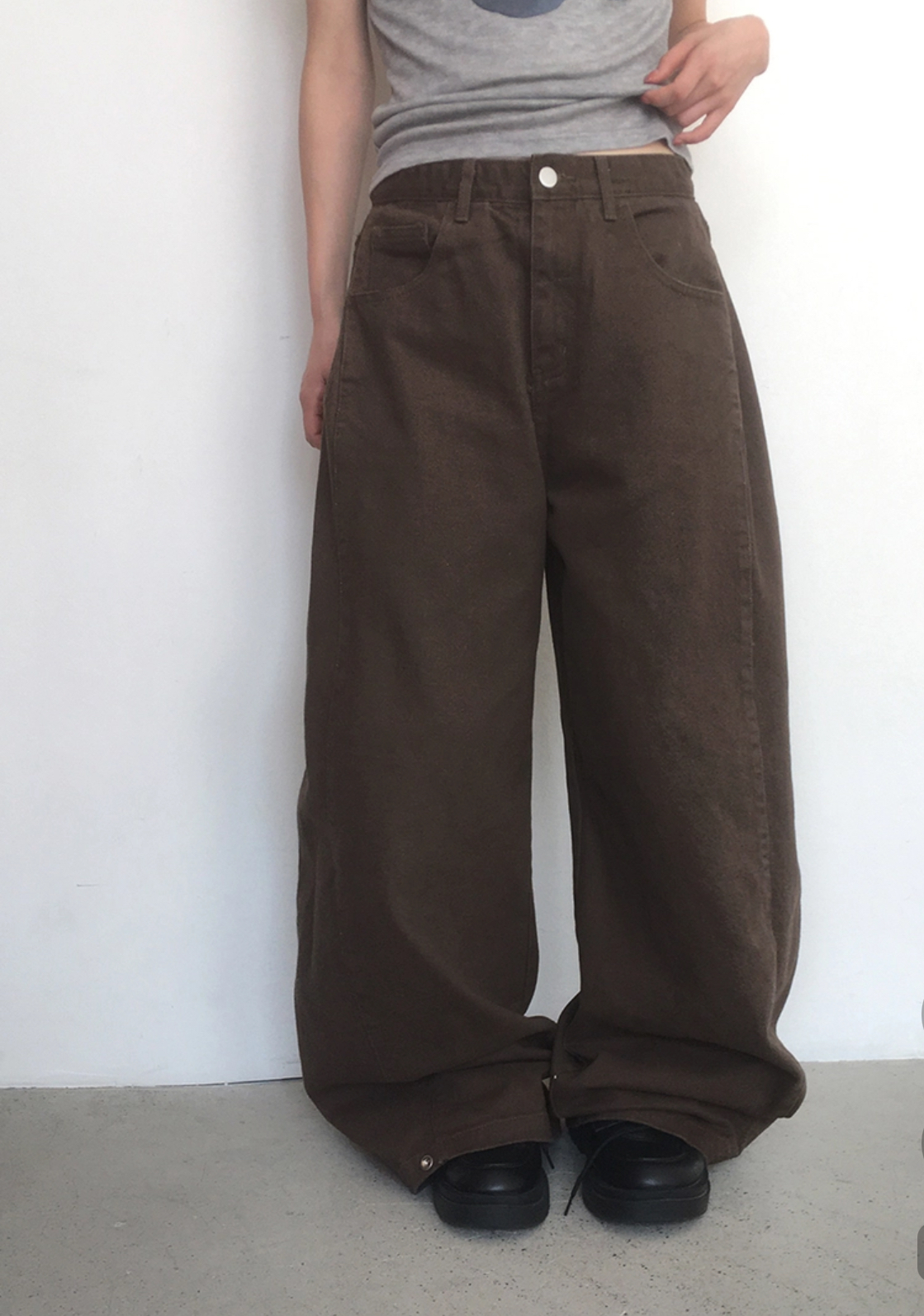 2929☺︎様AURALEEWASHEDFINXCHINO WIDETUCKPA サイドタック入りワイドチノパンツ | ファッション通販サイト NUGU