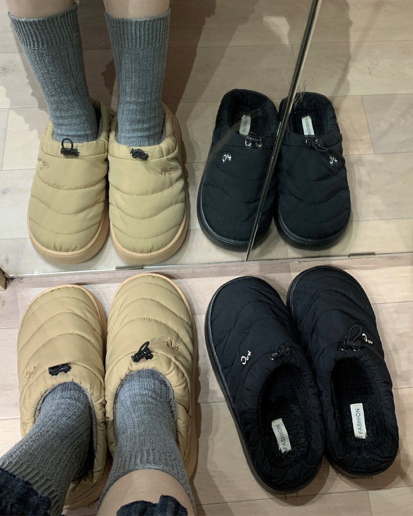 パディングウォームサンダル