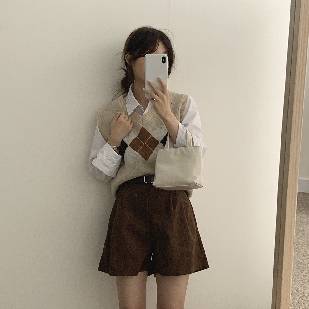 秋冬アーガイルベスト | ファッション通販サイト NUGU