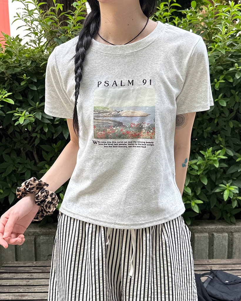 ナチュラルプリント半袖Tシャツ | ファッション通販サイト NUGU